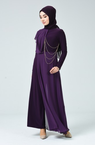 Purple Jumpsuits 4719-04