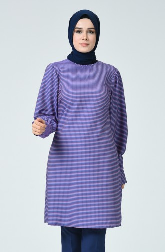 Balon Kol Tunik 1358A-01 Lila