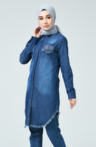 Jeans Tunika 2283-01 Dunkelblau 2283-01