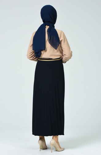 Navy Blue Skirt 1010-05