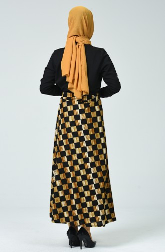Mustard Skirt 1029-01
