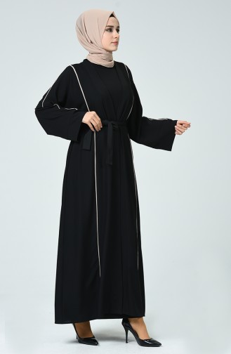 Black Abaya 1747-01