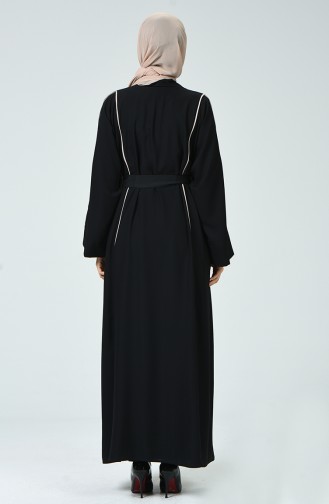 Black Abaya 1747-01