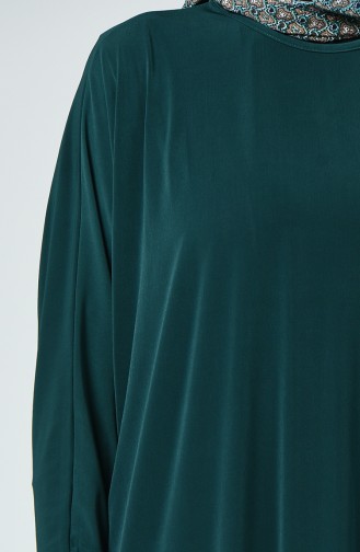 Robe Hijab Vert emeraude 2000-01