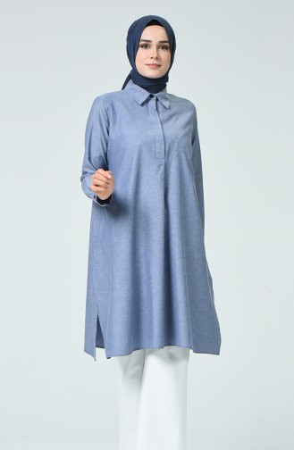 Navy Blue Tuniek 6421-05