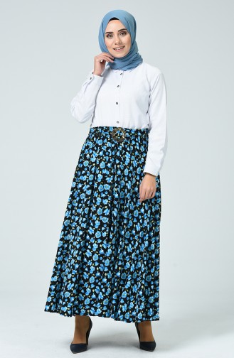 Blue Skirt 1001-04