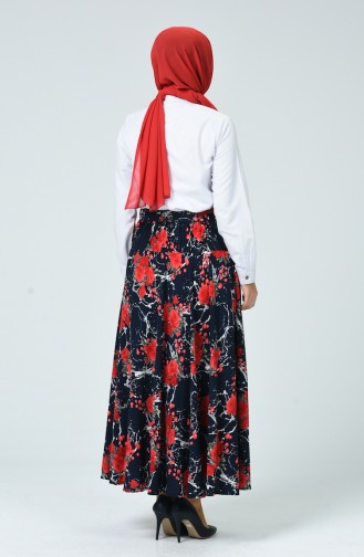 Navy Blue Rok 1002-02