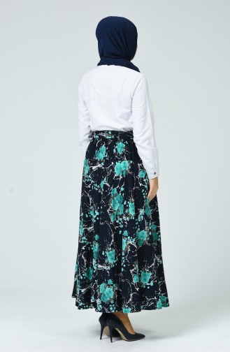 Turquoise Skirt 1002-03