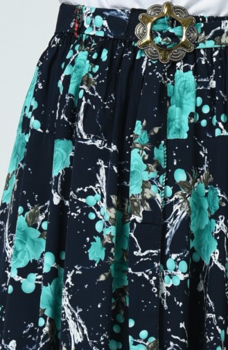 Turquoise Skirt 1002-03