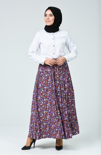 Purple Skirt 1004-01