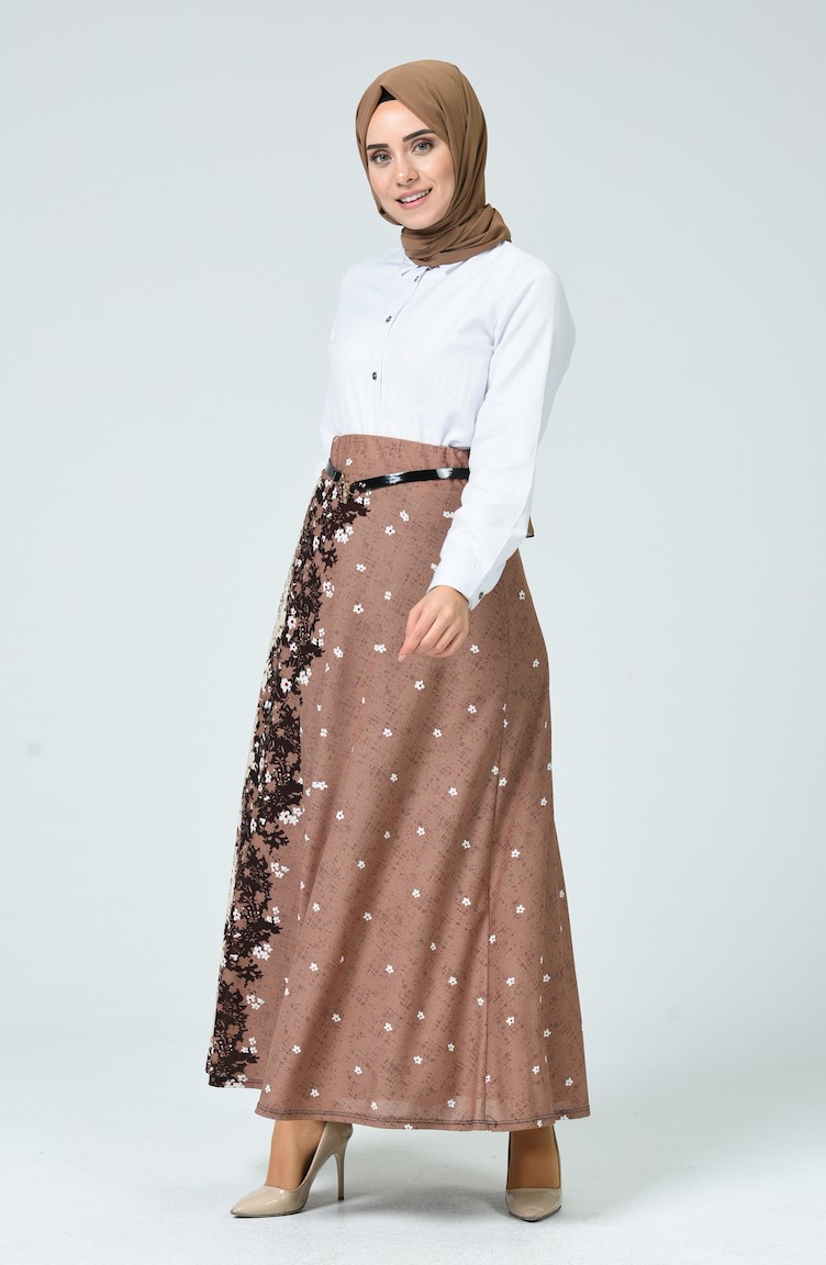 Maroon Rok 1032-01