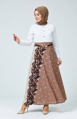 Maroon Rok 1032-01