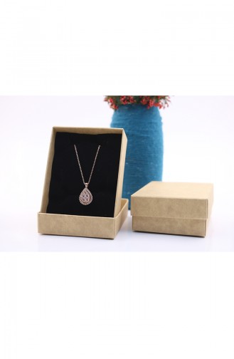 Collier Peau Rose 10-01