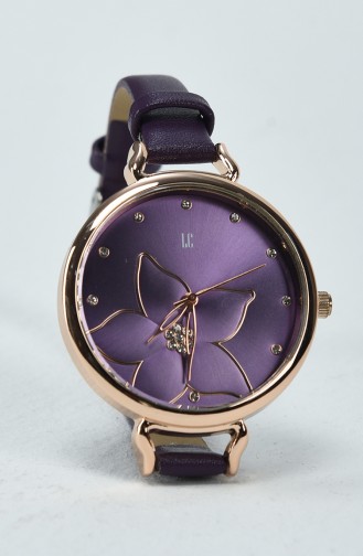 Purple Wrist Watch 10113D
