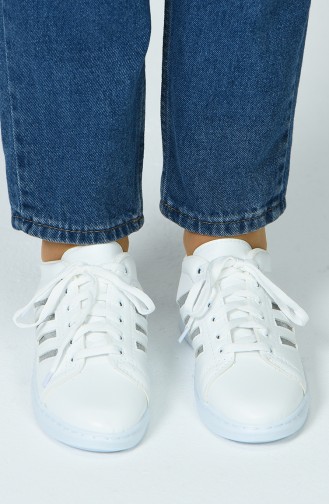 White Sneakers 30050-02