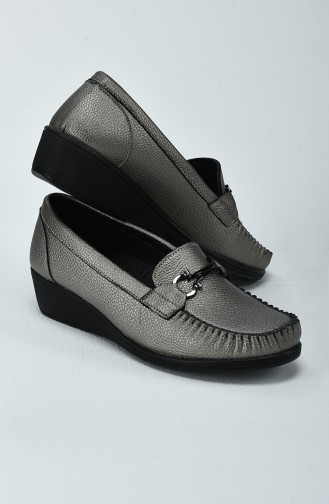 Silver Gray Casual Shoes 0220-03