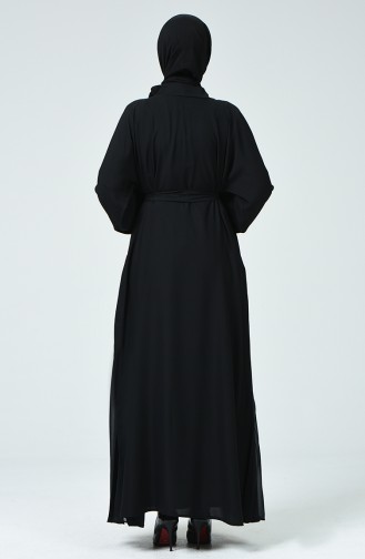 Black Abaya 1732-02