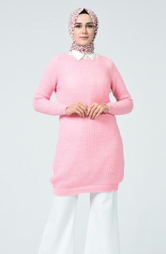 Triko Kazak 0559-05 Şekerpembe