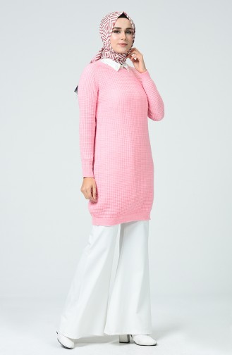 Triko Kazak 0559-05 Şekerpembe