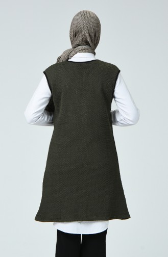 Vest with Pockets 2050-04 Khaki 2050-04