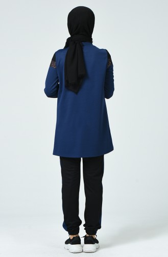 Navy Blue Tracksuit 9078-04