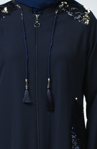 Navy Blue Cape 1183-03