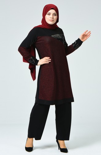 Claret Red Suit 1144-03