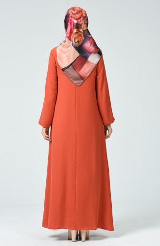 Aerobin Fabric Sleeve Elastic Dress 0061-01 Tile 0061-01