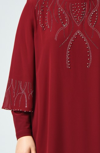 Claret red Blouse 2222-03