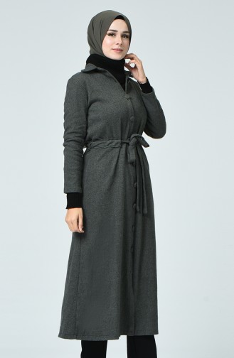 Khaki Abaya 0024-03