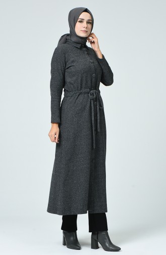 Abayas Col Chemise 0024-06 Anthracite 0024-06