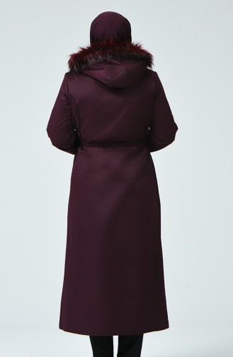 Dark Plum Coat 0277-02