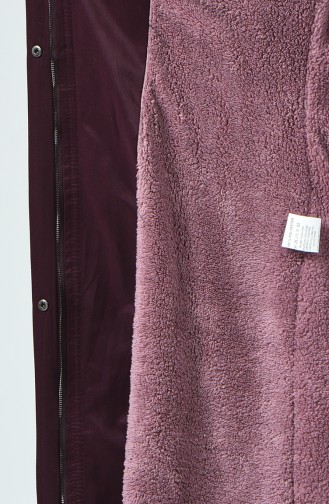 Dark Plum Coat 0277-02