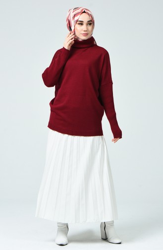 Claret Red Sweater 0562-01