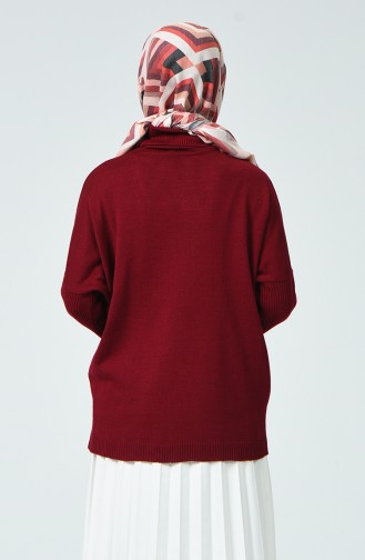 Claret Red Sweater 0562-01