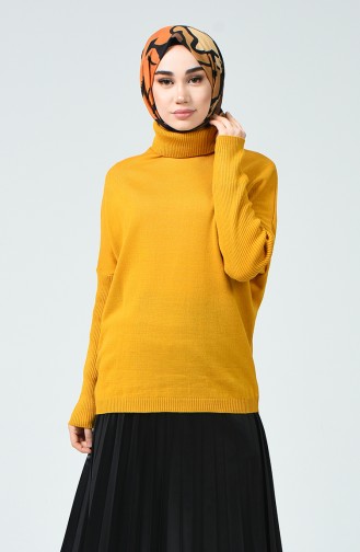 Senf Pullover 0562-07