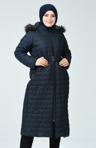 Navy Blue Coat 1423-01