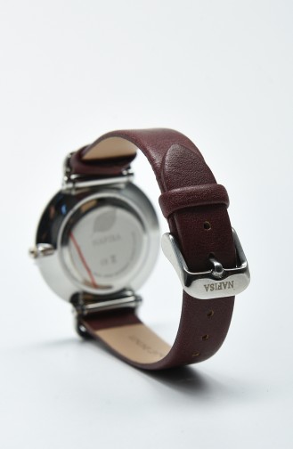 Claret Red Wrist Watch 1024D