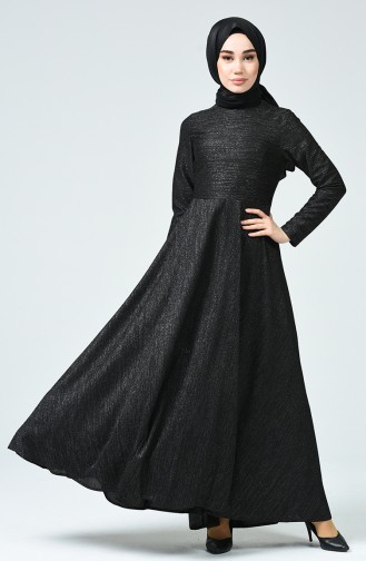 Black İslamitische Jurk 4267-01