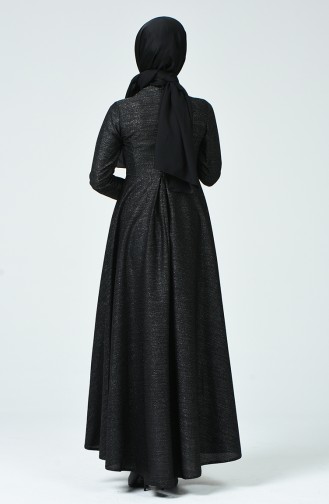 Black Hijab Dress 4267-01