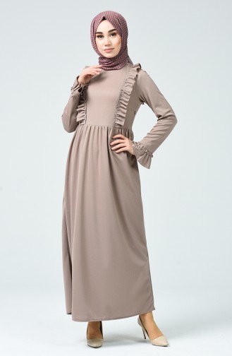 Nerz Hijab Kleider 1424-01