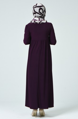 Shirred Sandy Dress 1934-05 Purple 1934-05