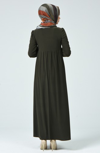 Khaki Hijab Kleider 1934-06