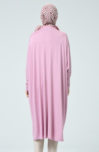 Yarasa Kol Salaş Tunik 1907-04 Pembe