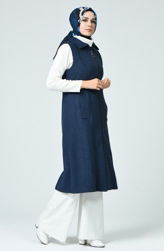 Navy Blue Waistcoats 2103-02