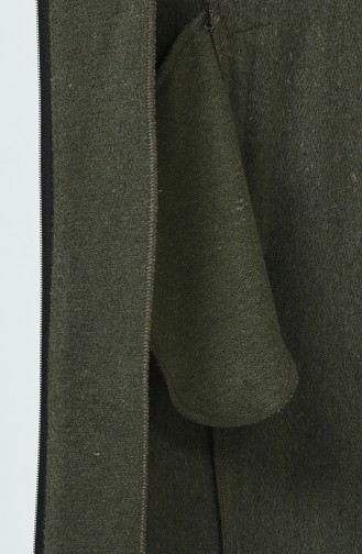 Weste aus Fleece mit Reissverschluss  2103-03 Khaki 2103-03