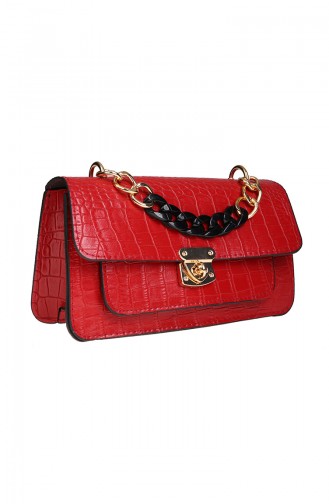 Damen Schultertasche M363-55 Rot 363-55