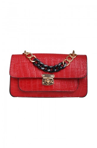 Red Shoulder Bags 363-55