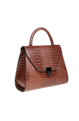 Women´s Shoulder Bag Brown Tobacco 372-91