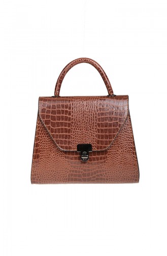 Women´s Shoulder Bag Brown Tobacco 372-91